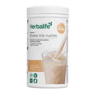 nou formula 1 shake mix nutritiv caramel sărat 550 g