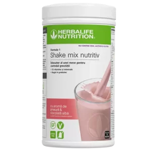 formula 1 fără soia lactoză sau gluten. shake mix nutritiv 550g