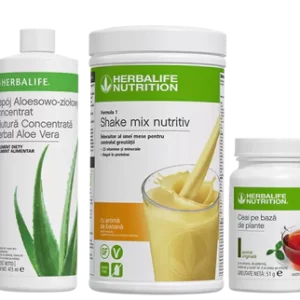 kit mic dejun echilibrat herbalife minim